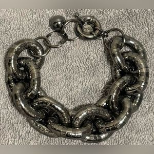 Sequin Brand Wide Link Chain Bracelet